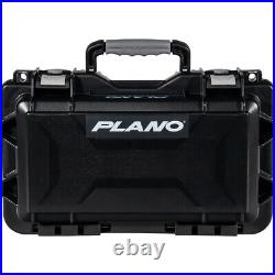 Plano Element Pistol And Accessory Case Black With Grey Accents Large
