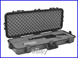 Plano Gun Case Hard Rifle All Weather Tactical Foam Double Guard Pistol 42-Inch