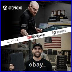 Portable Handgun Storage Case TSA Compliant Lock Box 2 Pack