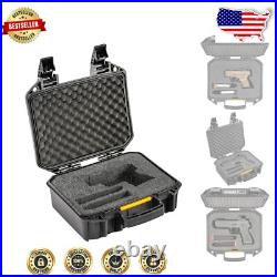 Portable Weather-Resistant Pistol Case Holds One Full-Size or Compact Gun Portable Weather-Resistant Pistol Case Holds One Full-Size or Compact Gun