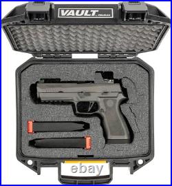 Portable Weather-Resistant Pistol Case Holds One Full-Size or Compact Gun Portable Weather-Resistant Pistol Case Holds One Full-Size or Compact Gun