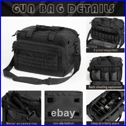 Premium Black 2.0 Double-Layer Pistol Case Ideal for Gun Transport and Storage Premium Black 2.0 Double-Layer Pistol Case Ideal for Gun Transport and Storage