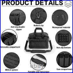 Premium Black 2.0 Double-Layer Pistol Case Ideal for Gun Transport and Storage Premium Black 2.0 Double-Layer Pistol Case Ideal for Gun Transport and Storage