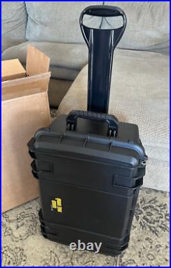 Quick Fire QF920RBKL Rolling Pistol Case Watertight with Locks LARGE CAPACITY