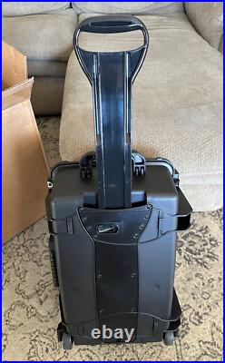 Quick Fire QF920RBKL Rolling Pistol Case Watertight with Locks LARGE CAPACITY