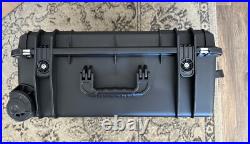 Quick Fire QF920RBKL Rolling Pistol Case Watertight with Locks LARGE CAPACITY