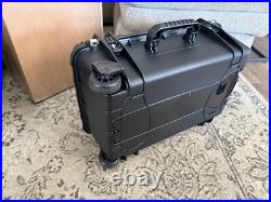Quick Fire QF920RBKL Rolling Pistol Case Watertight with Locks LARGE CAPACITY
