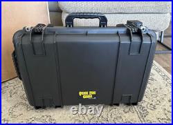 Quick Fire QF920RBKL Rolling Pistol Case Watertight with Locks LARGE CAPACITY
