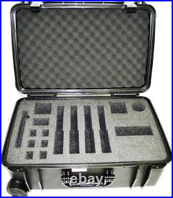 Quick Fire QF920RBKL Rolling Pistol Case Watertight with Locks LARGE CAPACITY