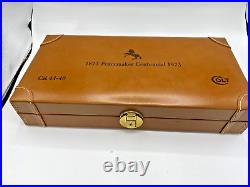 RARE COLT 44-40 PEACEMAKER Centennial Leather Presentation Box-Case