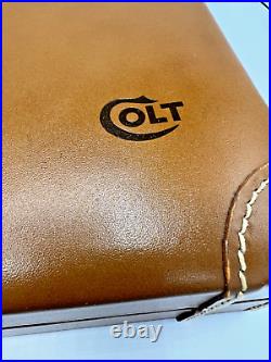 RARE COLT 44-40 PEACEMAKER Centennial Leather Presentation Box-Case