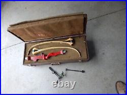 RARE Vintage Golden Eagle Competition Archery Research Bow 68 Gun-Ho Case