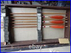 RARE Vintage Golden Eagle Competition Archery Research Bow 68 Gun-Ho Case
