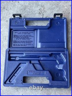 RARE original COLT 22 CADET Pistol Storage Box Case BLUE nice used OEM accessory