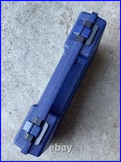 RARE original COLT 22 CADET Pistol Storage Box Case BLUE nice used OEM accessory