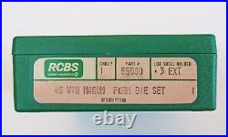 RCBS. 45 Win Mag Case Form & Trim Die Set with #3 Shell Holder Winchester Magnum