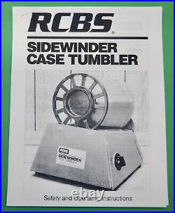 RCBS Sidewinder Case Tumbler-(87000)-120 VAC