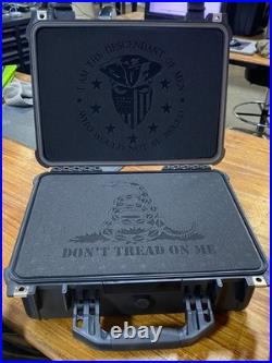 Range Case for handguns. With custom artwork foam. Brand New By Kabra Tactical
