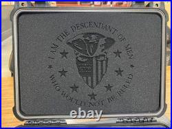 Range Case for handguns. With custom artwork foam. Brand New By Kabra Tactical