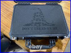 Range Case for handguns. With custom artwork foam. Brand New By Kabra Tactical