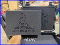 Range Case for handguns. With custom artwork foam. Brand New By Kabra Tactical