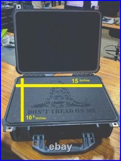 Range Case for handguns. With custom artwork foam. Brand New By Kabra Tactical