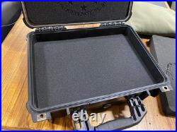 Range Case for handguns. With custom artwork foam. Brand New By Kabra Tactical