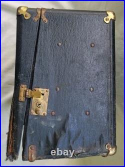 Rare Antique General Luggage Corp Pistol Range Bullseye Box Case Rare Antique General Luggage Corp Pistol Range Bullseye Box Case