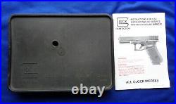 Rare Early Glock Tupperware Factory Case Box + Instruction Manual