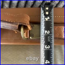 Rare. James Purdy and Sons LTD Leather /wooden antique Felt gun case