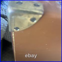 Rare. James Purdy and Sons LTD Leather /wooden antique Felt gun case