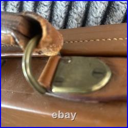 Rare. James Purdy and Sons LTD Leather /wooden antique Felt gun case