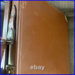 Rare. James Purdy and Sons LTD Leather /wooden antique Felt gun case