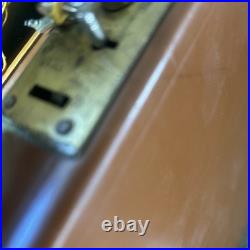 Rare. James Purdy and Sons LTD Leather /wooden antique Felt gun case