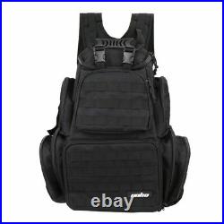 Reinforced Backpack Tactical Range Bag Handgun Firearm Pistol Accessory Bag Case