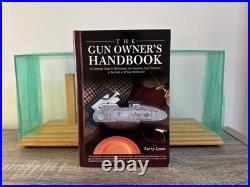 Revolver Display Stand, Wood And Acrylic, & The Gun Owner's Handbook