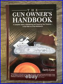 Revolver Display Stand, Wood And Acrylic, & The Gun Owner's Handbook