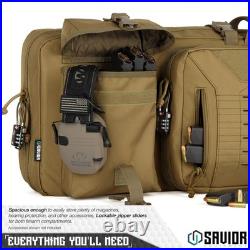 Rifle Case 51 Double Long Gun Bag Backpack Pistol Flat Dark Earth Tan Savior