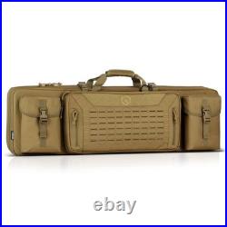 Rifle Case 51 Double Long Gun Bag Backpack Pistol Flat Dark Earth Tan Savior