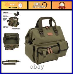 Ripstop Range Bag & Handgun Mat Durable, Lightweight, Olive Green Storage Solu