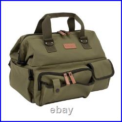 Ripstop Range Bag & Handgun Mat Durable, Lightweight, Olive Green Storage Solu