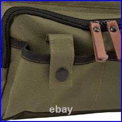Ripstop Range Bag & Handgun Mat Durable, Lightweight, Olive Green Storage Solu