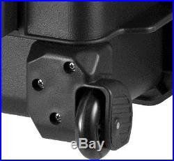 Rolling Plastic Hard Case Waterproof Crushproof Gun Equipment Camera Heavy Duty