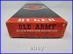 Ruger Handgun Factory Empty Box & Paperwork Old Army Black Powder. 45 Revolver