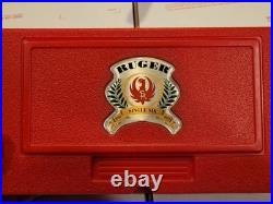 Ruger Single Six. 22 Lr 50th Anniversary 1953-2003, Factory Red Hard Shell Box