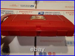 Ruger Single Six. 22 Lr 50th Anniversary 1953-2003, Factory Red Hard Shell Box