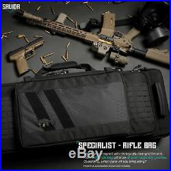 SAVIOR Specialist Series 36-46 Tactical Double Rifle Bag Carbine Pistol Case