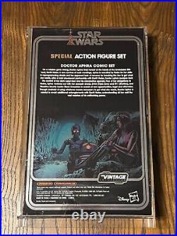 SDCC 2018 Hasbro Pulse 2023 Star Wars Doctor Aphra Comic Set With Jewel Case