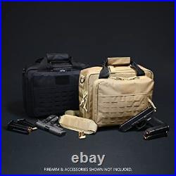 SEALANTIC Specialist Series Pistol Range Bag Tactical Triple Handgun Bag For