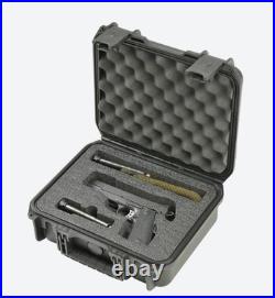 SKB 3I-1610-10B-M iSeries Multi Hand Gun case, Custom Foam, 4 Gun, Black